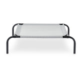 Cooling Elevated Dog Bed with Metal Frame, Large, 130.3 x 80.01 x 19.5 centimeters, Grey